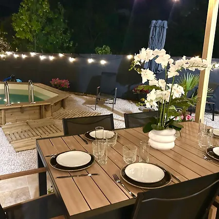 Vila Aniane, Villa, Climatise, Piscine Six Personnes Aniane